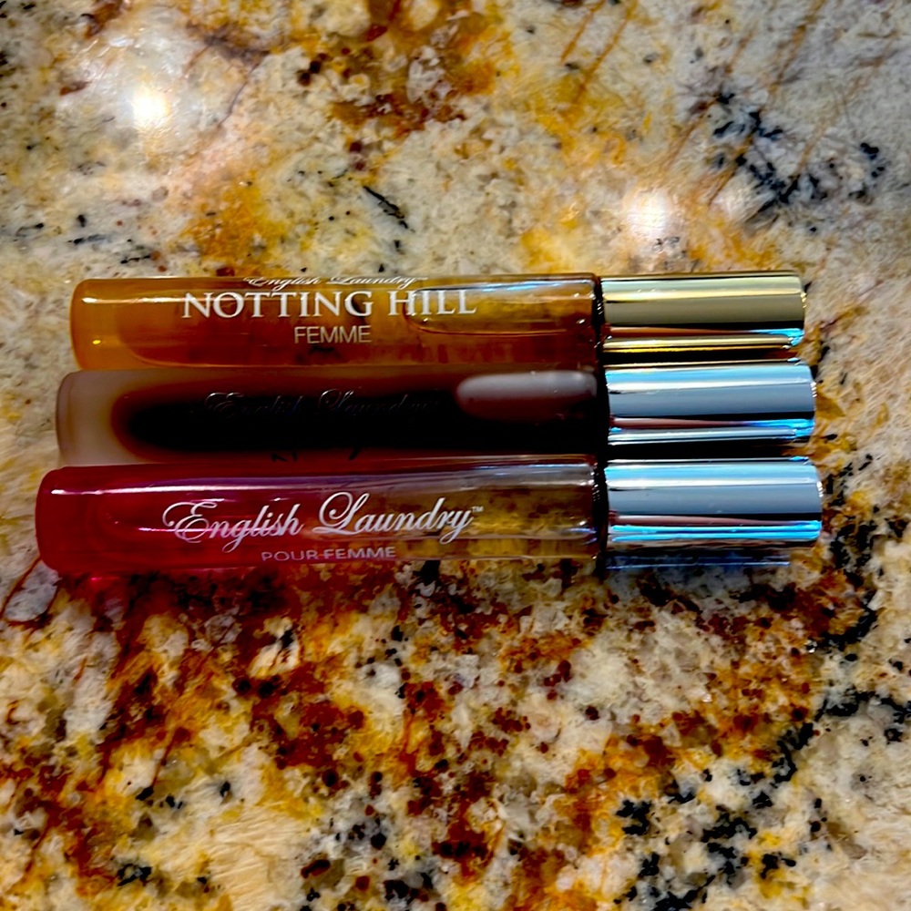 English Laundry set of 3 roller ball perfumes